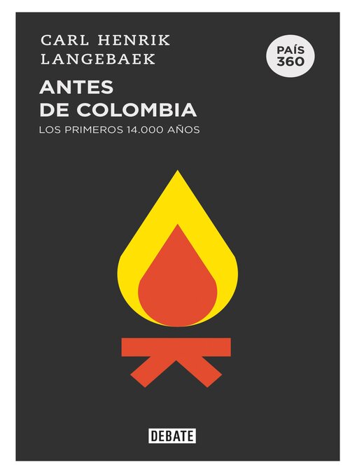 Detalles del título Antes de Colombia (País 360) de Carl Henrik Langebaek - Disponible